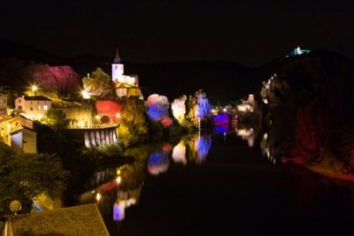 Son et lumière d’Ambialet - 2015 © D. Delpoux