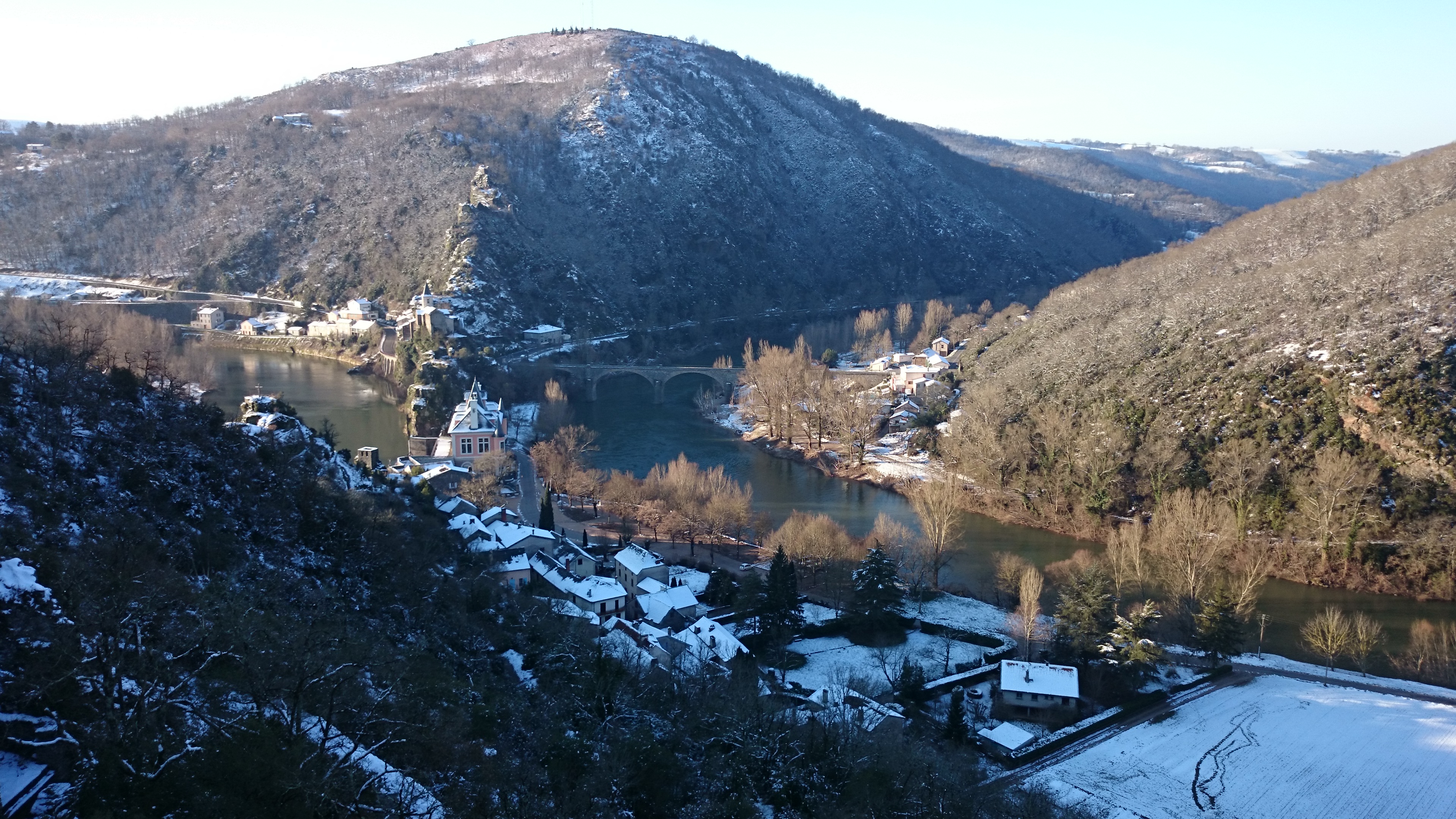 Ambialet sous la neige