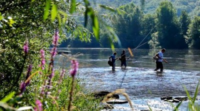 La pêche à Ambialet