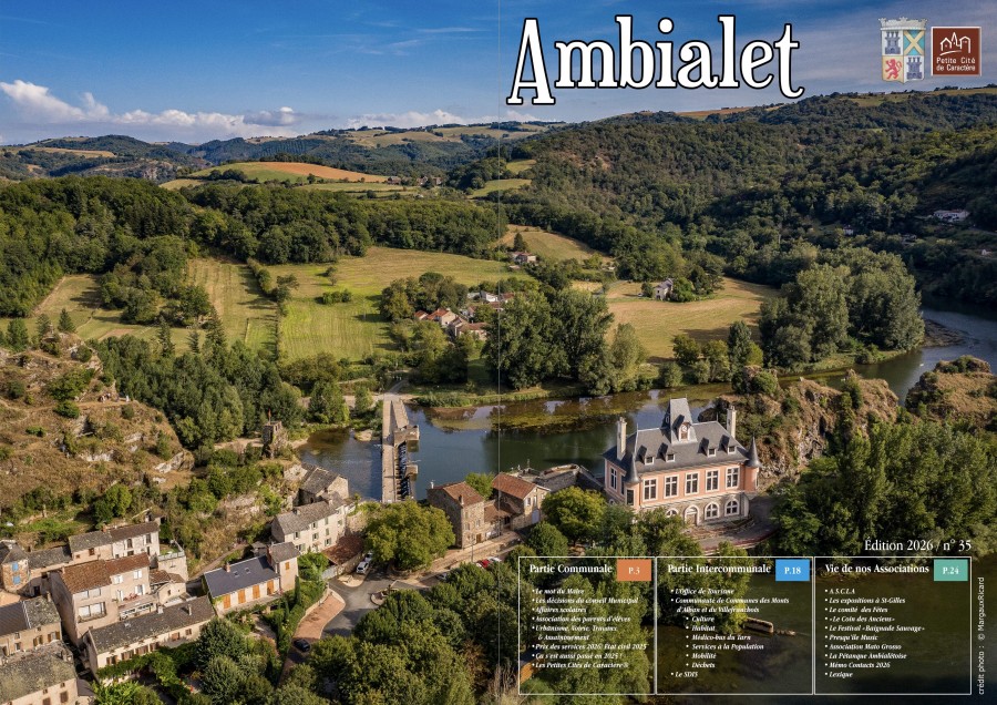 1ère page journal communal N° 35 - janvier 2026