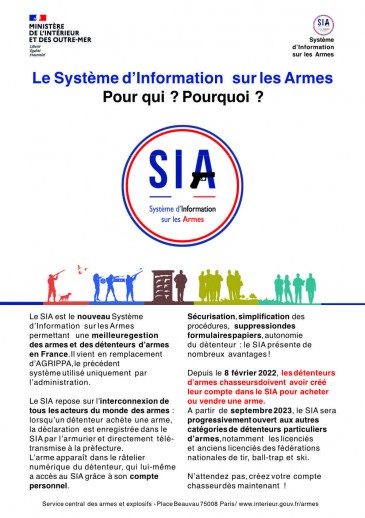 SIA : Système d'Information sur les Armes