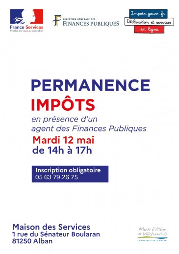 Permanencedu Centre des Impôts