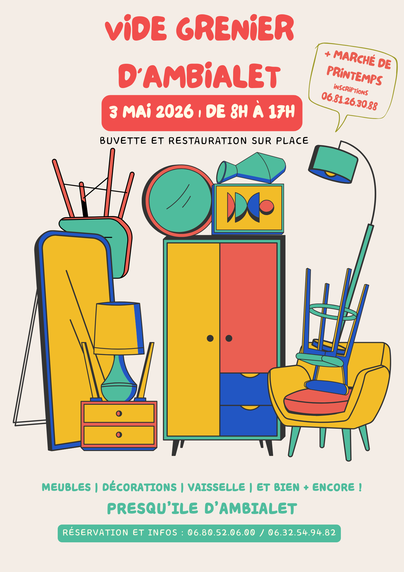 AMBIALET : VIDE GRENIER