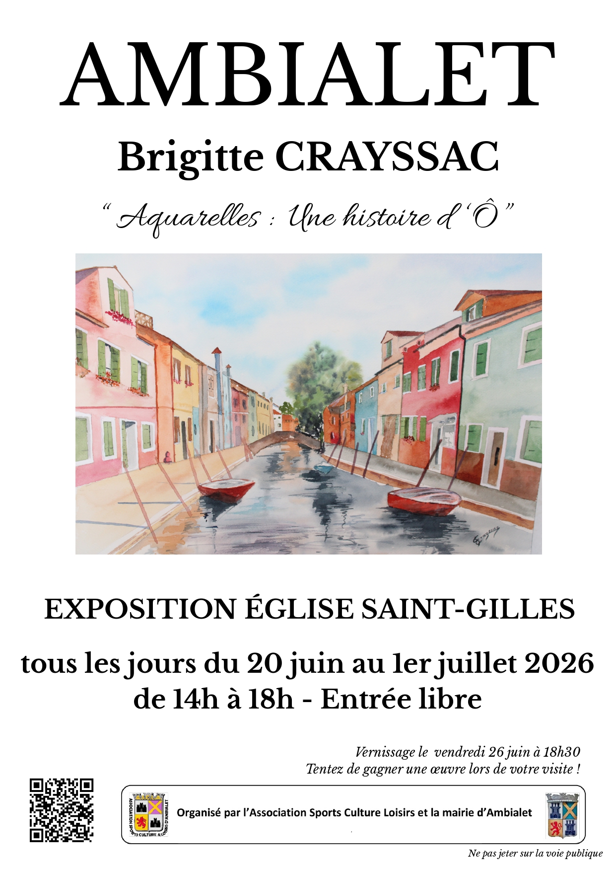 AMBIALET : Exposition de peinture
