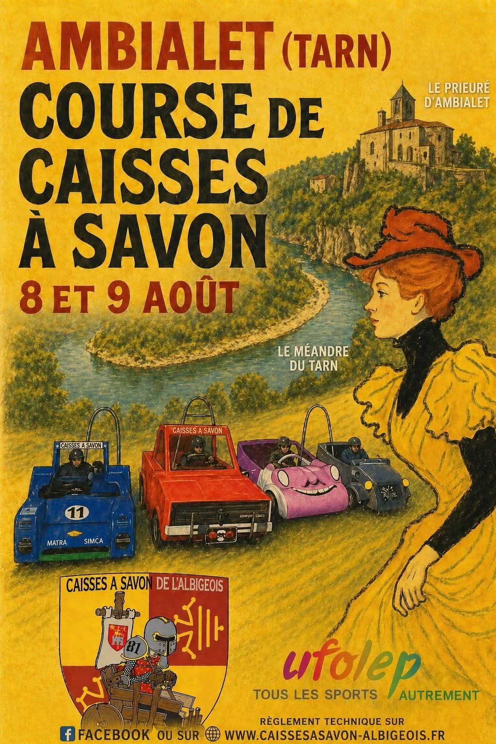 COURSE DE CAISSES A SAVON A AMBIALET