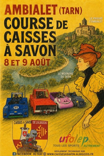 COURSE DE CAISSES A SAVON A AMBIALET