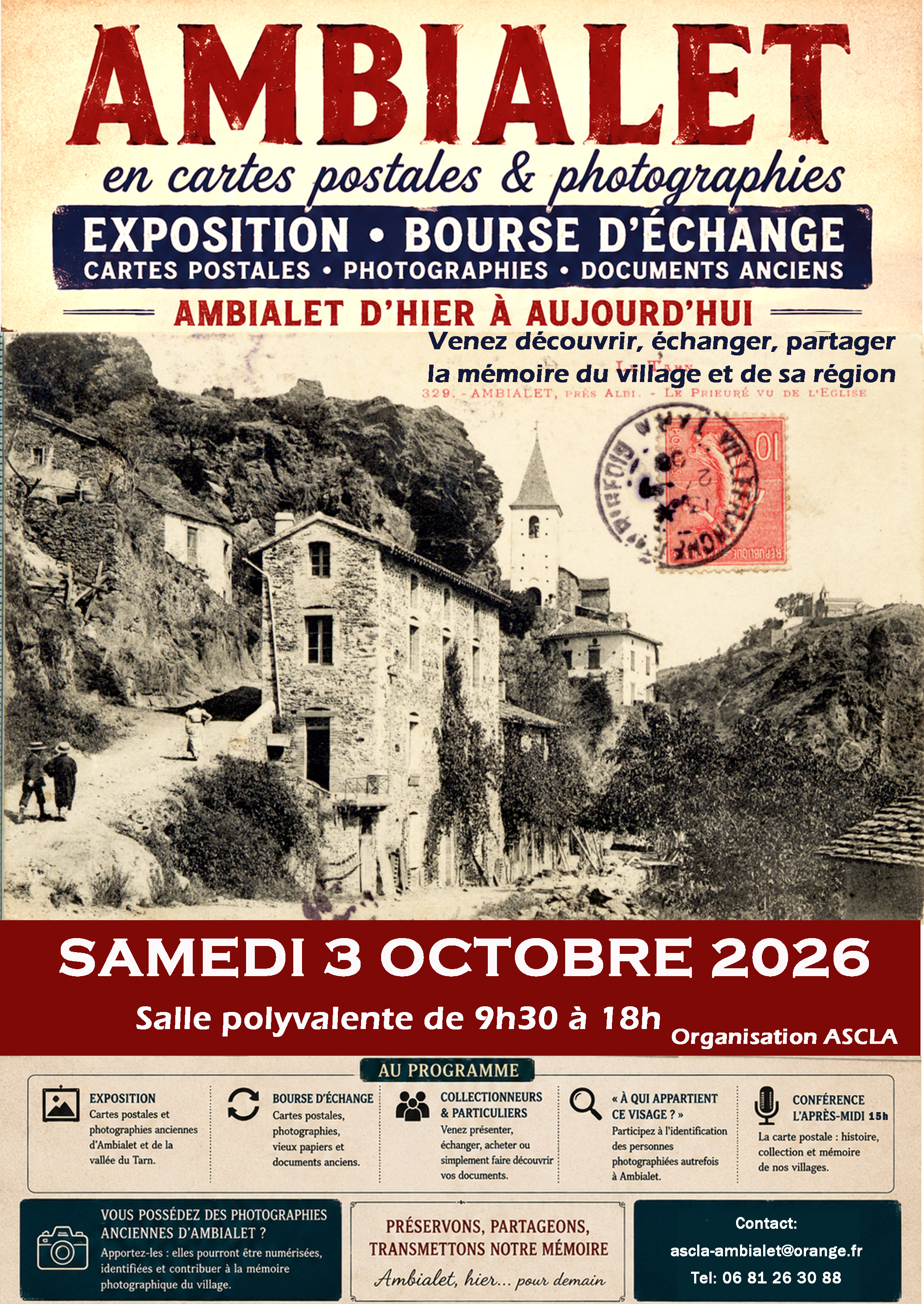 EXPOSITION PHOTOS ANCIENNES AMBIALET